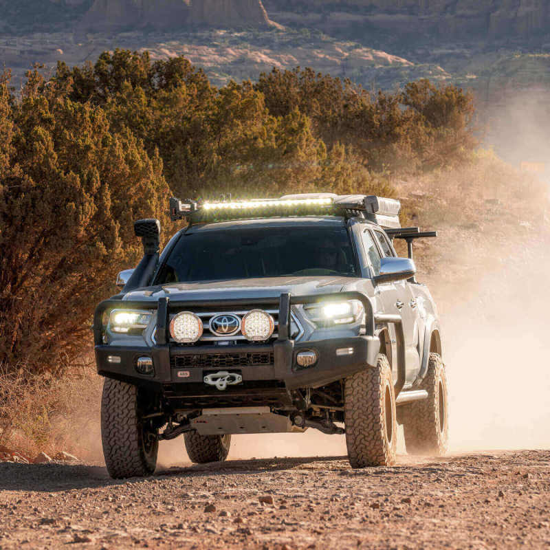 ARB Summit Bumper Kit for Toyota Tacoma 2020-2021 with Fog Lights, Winch, and Camera Relocation by ARB Part 3423160K2
