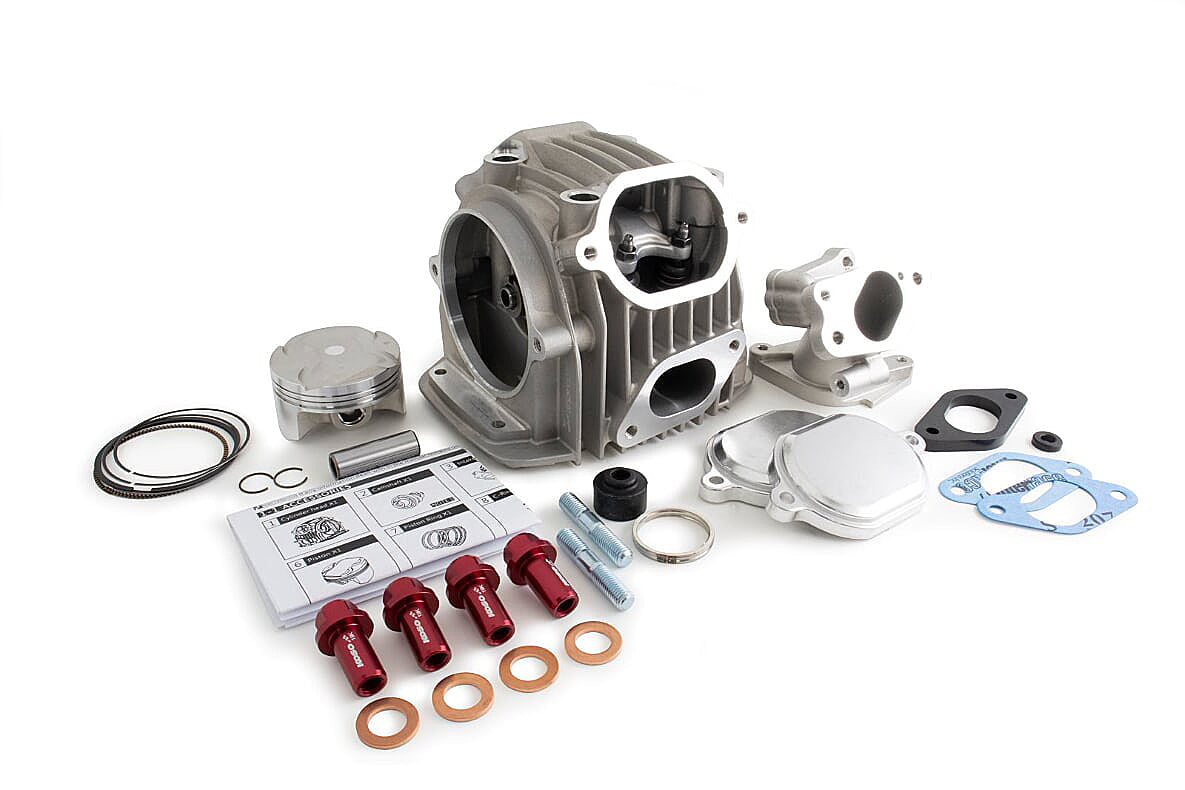 KOSO 4V Head Kit for Honda Grom 170cc Big Bore Kit - Fits 2014-2019 Models