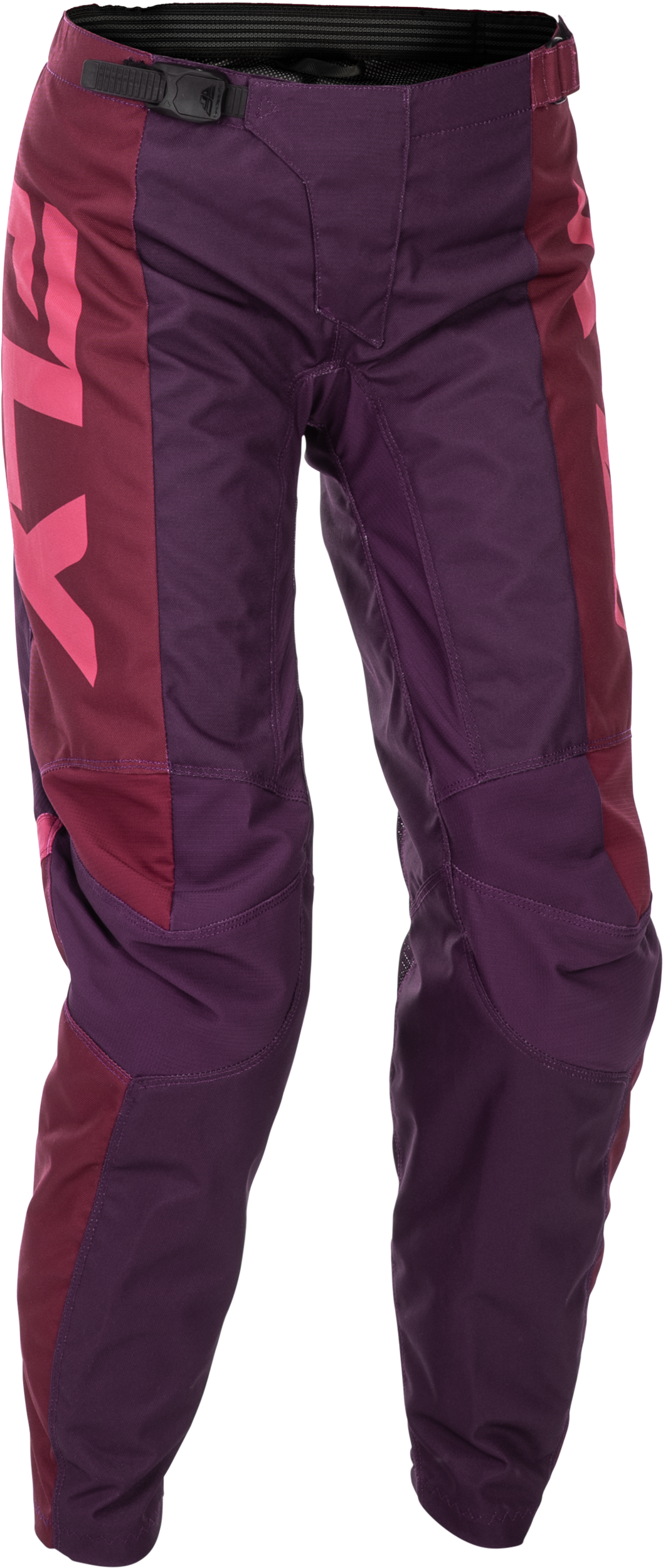 Fly Racing Women's F 16 Pants Pink/Mauve Size 3/4 – Durable Motorcycle Riding Gear for Honda, Yamaha, Kawasaki, Suzuki, and More