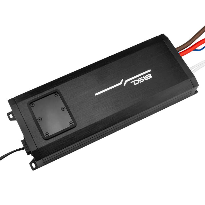 DS18 NXL-X1000.1D 1-Channel Class-D Monoblock Amplifier – 1000 Watts RMS at 1 Ohm, Waterproof for Powersports Vehicles