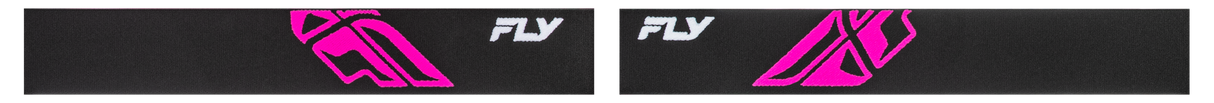 Fly Racing Focus Goggle Black/Pink with Clear Lens – ATV, Motorcycle, Off-Road Helmet Fitment