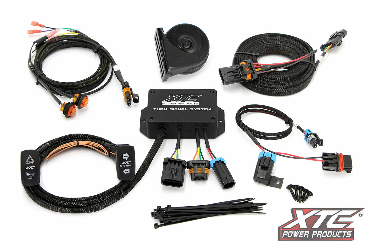 XTC Power Products TSS-POL-GBU Standard Turn Signal Kit for Polaris UTVs - Fits 2019-2020 Polaris Ranger and General Models
