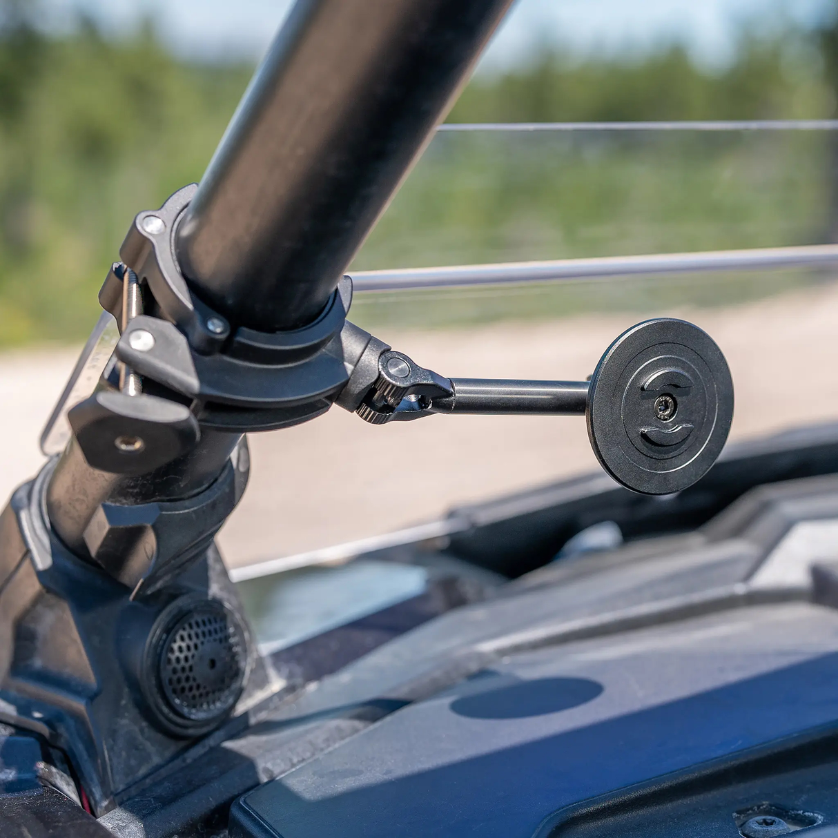SP CONNECT Roll Cage Mount 3D Black for ATV, UTV, and Side by Side Vehicles - Part Number 52744