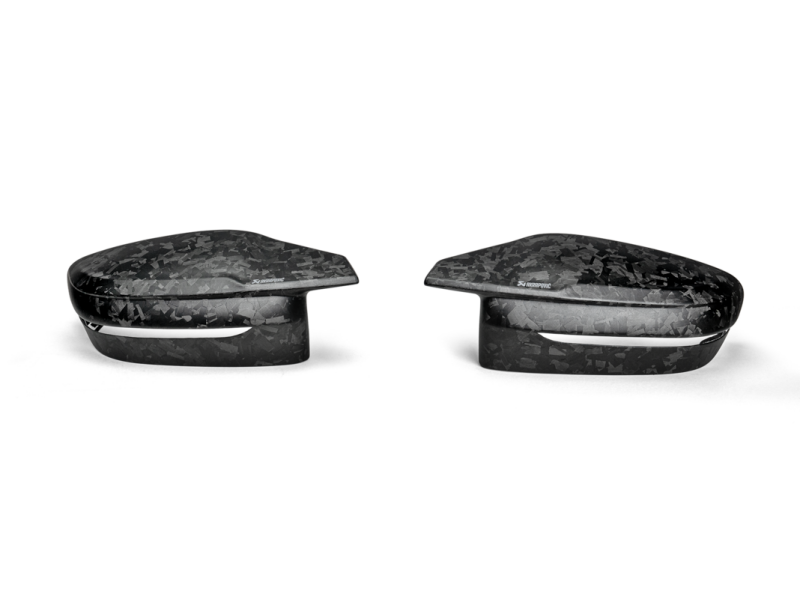 Akrapovic BMW M2 G87 Chopped Carbon Fiber Mirror Cap Set – Matte Finish
