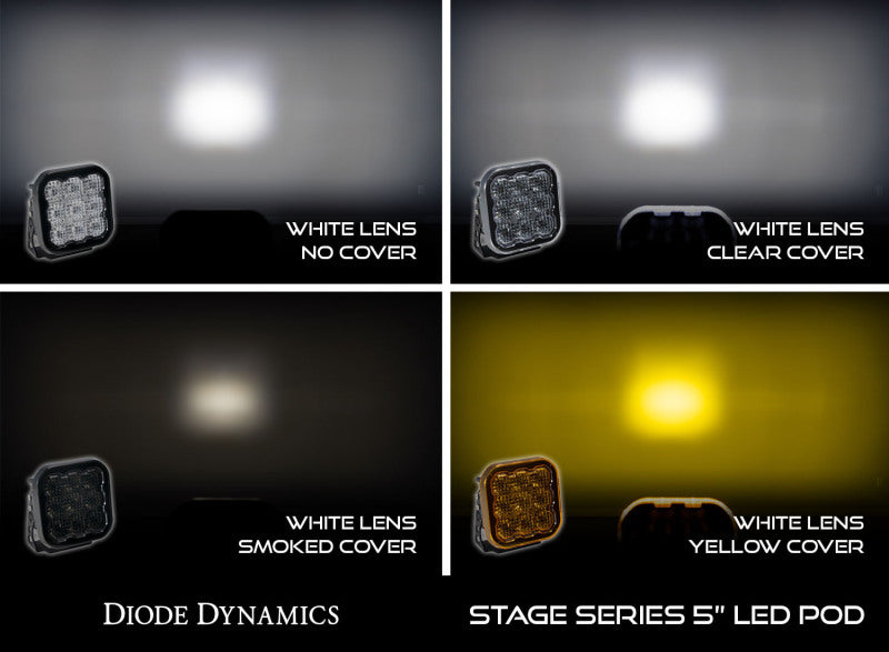 Diode Dynamics SS5 LED Pod Cover Smoked