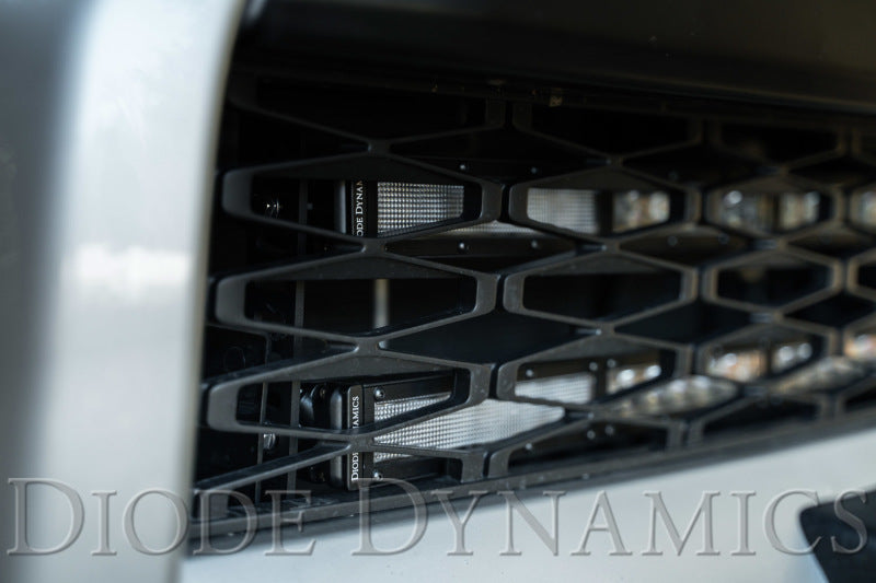 Diode Dynamics 14-19 Toyota 4Runner SS30 Dual Stealth Lightbar Kit - Amber Driving