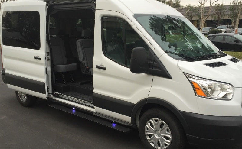 AMP Research 76260-01A PowerStep Plug-N-Play Automatic Running Boards for 2020-2021 Ford Transit
