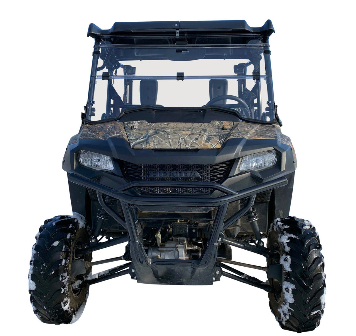 Open Trail Folding Windshield for Honda Pioneer 700-4 and 700 Models