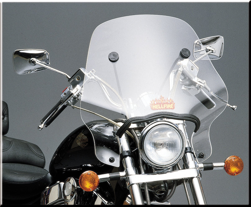 Slipstreamer SS-24-T Hellfire Windshield Tint Universal for Motorcycles with 7/8" or 1" Handlebars