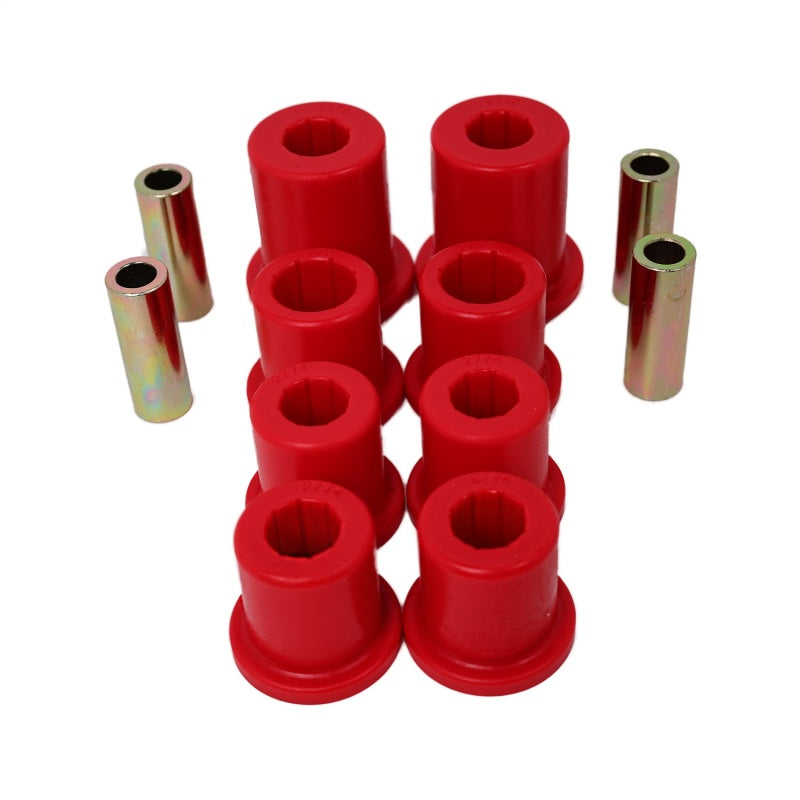 Energy Suspension 8.3128R Front and Rear Control Arm Bushing Set for Toyota FJ Cruiser, Tacoma, Lexus GX470 (2007-2013) - Performance Polyurethane