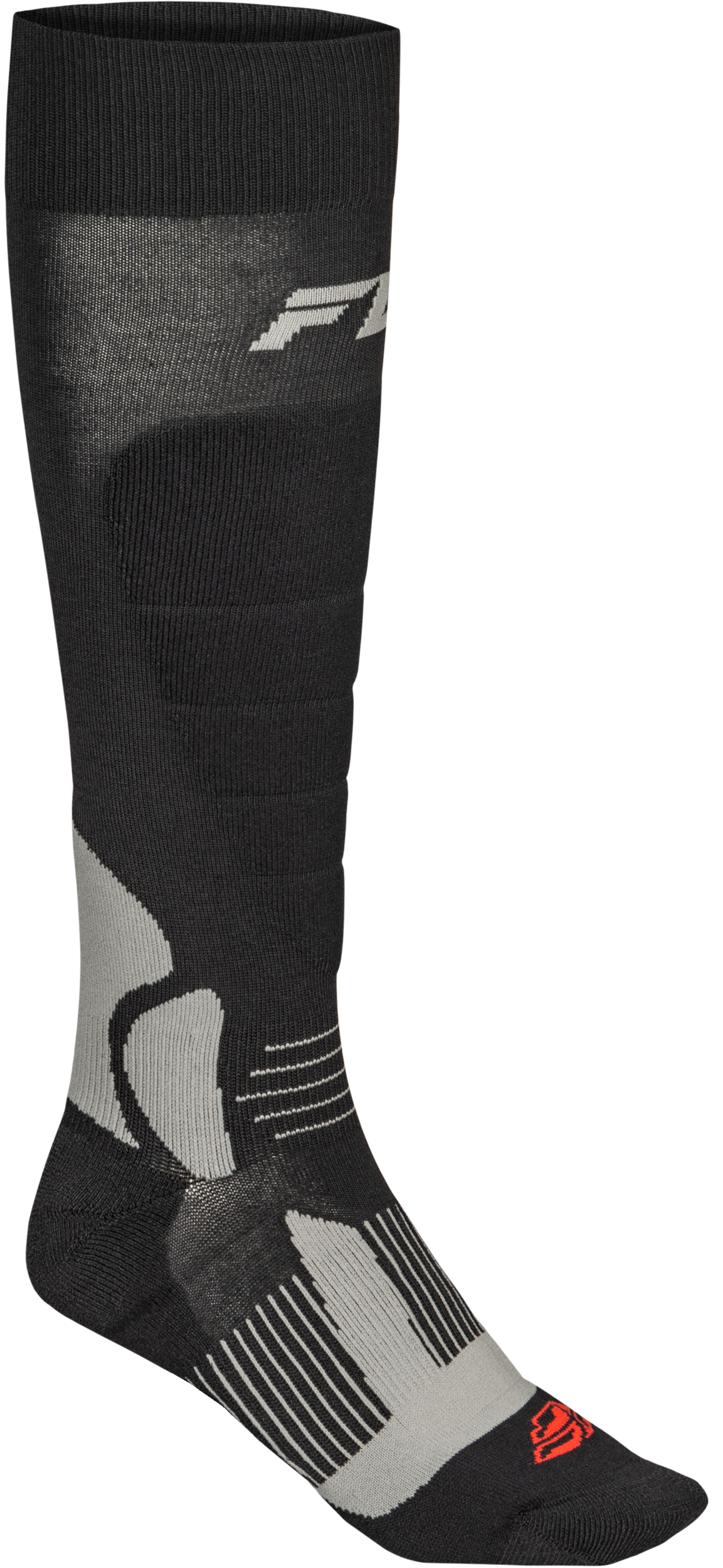 Fly Racing 350-0570S Snow Heavyweight Wool Sock for Motorcycle and Snowmobile Riding - Black, Small/Medium