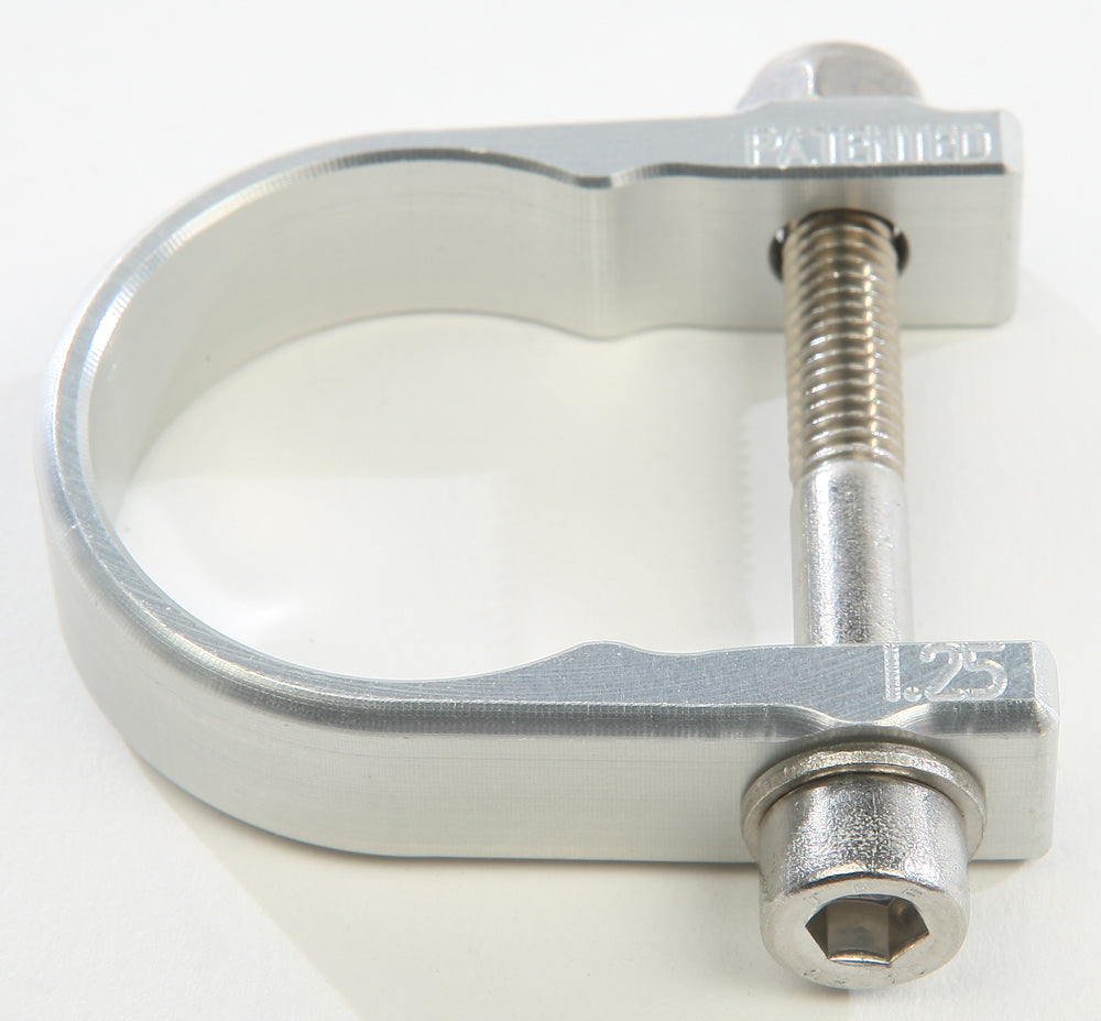 AXIA 1.25-Inch Silver Mounting Clamp for ATV/UTV Roll Cages - Model MODCL1.25-C