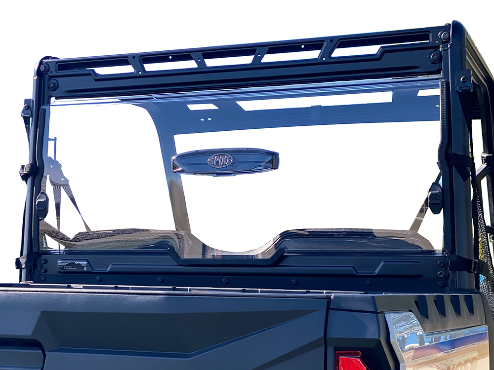 SPIKE Rear Windshield for Polaris Ranger Midsize – Part #78-5500-R