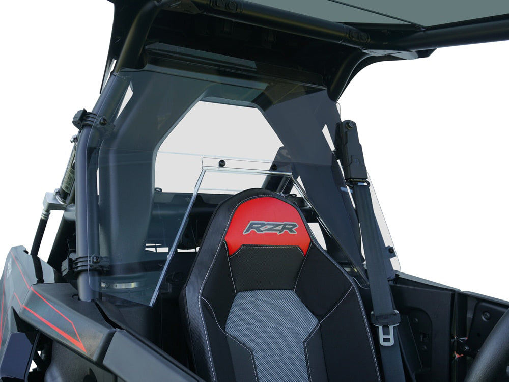 SPIKE Rear Windshield with Vent for Can-Am Maverick and Commander Models - Part 77-2510-V-R