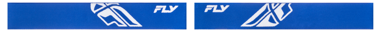 Fly Racing Focus Goggle Blue/White with Clear Lens - Universal Fit for Off-Road and Motocross Vehicles