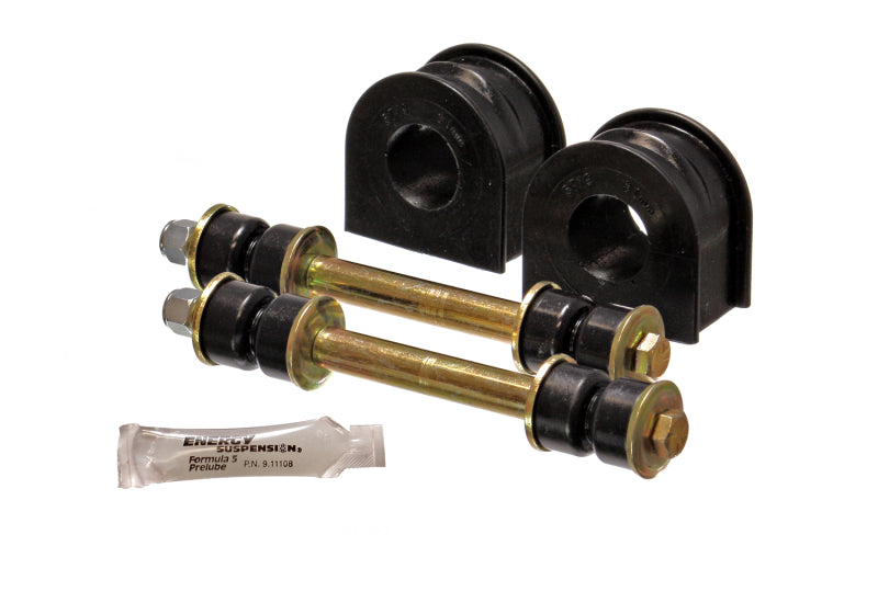 Energy Suspension 4.5188G Front Sway Bar Bushing Set for 1999-2004 Ford F-150, 2000-2004 Lightning 2WD - 31mm Diameter, Black