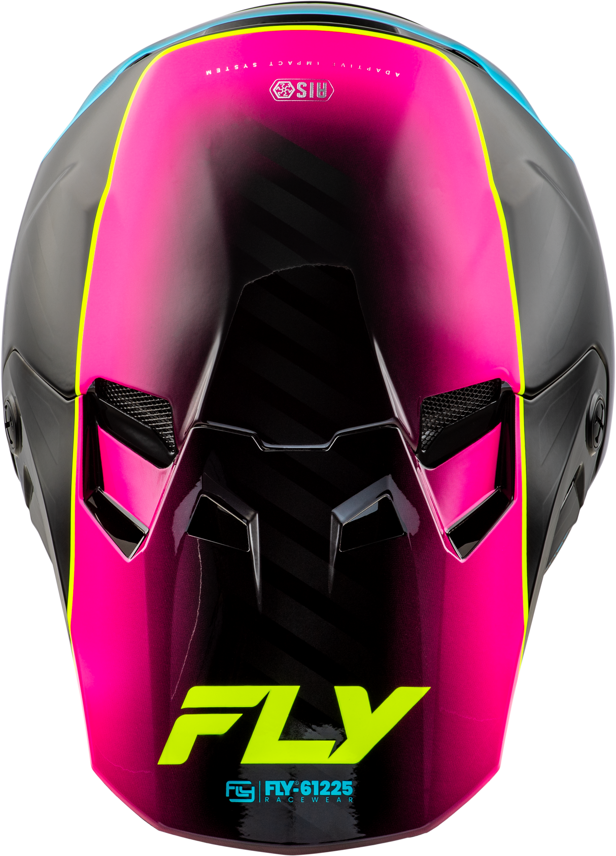 Fly Racing Formula CC Underglow Helmet Black, Pink & Blue XS – Motorcycle Helmet for Street and Off-Road Vehicles