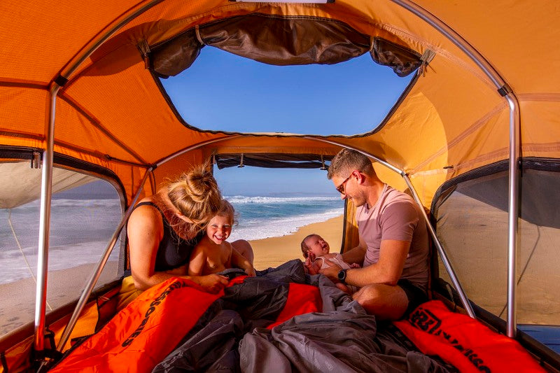 ARB Flinders Rooftop Tent with Ladder, Mattress, and USB Charging Port