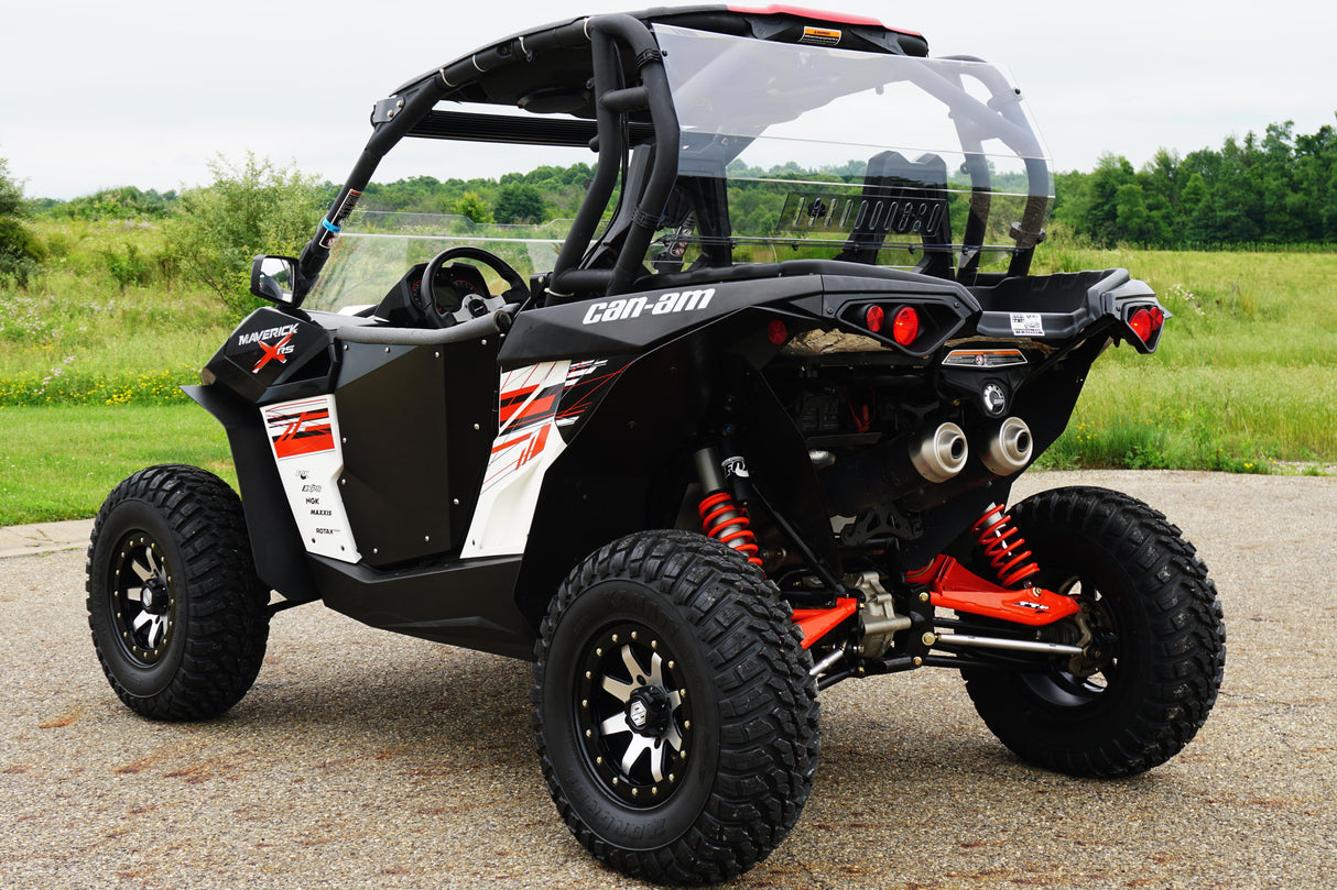 SPIKE Rear Windshield for Yamaha YXZ 1000 R Series - Durable Polycarbonate Shield