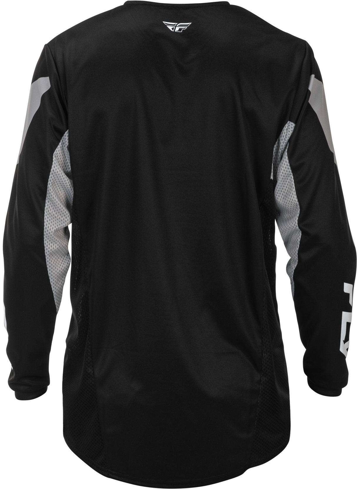 Fly Racing Kinetic Jersey Black/Grey Medium for Motocross and Off-Road Vehicles