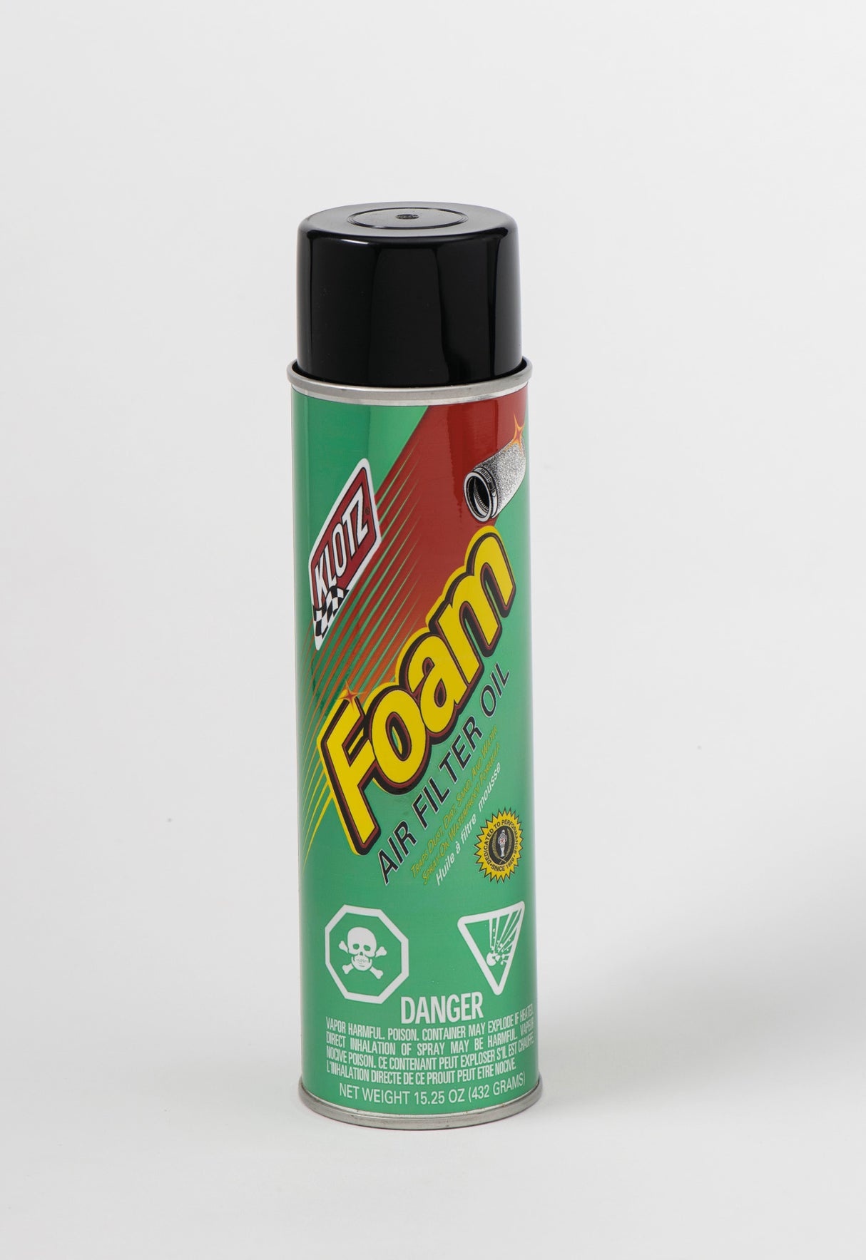 KLOTZ KL-606 Foam Filter Oil - 15.25 oz Aerosol for Off-Road and Utility Vehicles