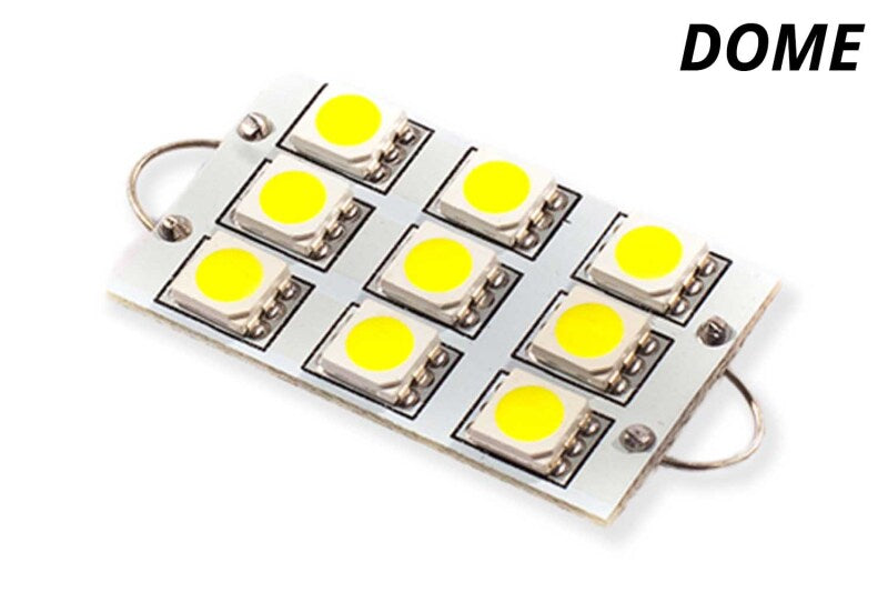 Diode Dynamics 44mm SML9 LED Bulb - Amber (Single)