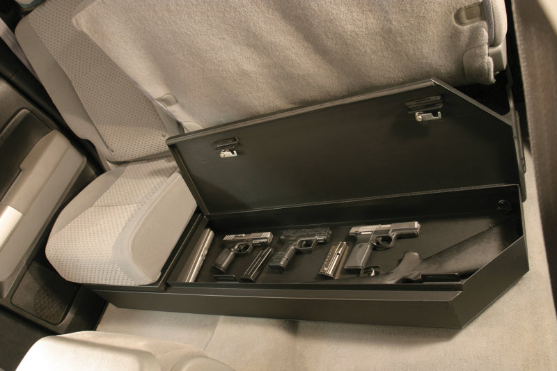 Tuffy Products Underseat Lockbox for 2007-2021 Toyota Tundra Double Cab with Keyed Lock