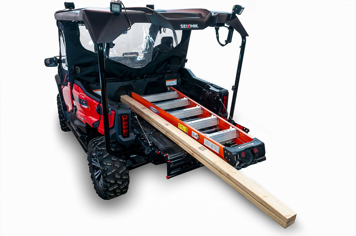 Seizmik Cargo Bed Extender for Honda Pioneer 1000-5 (2016-2019) with Steel Construction