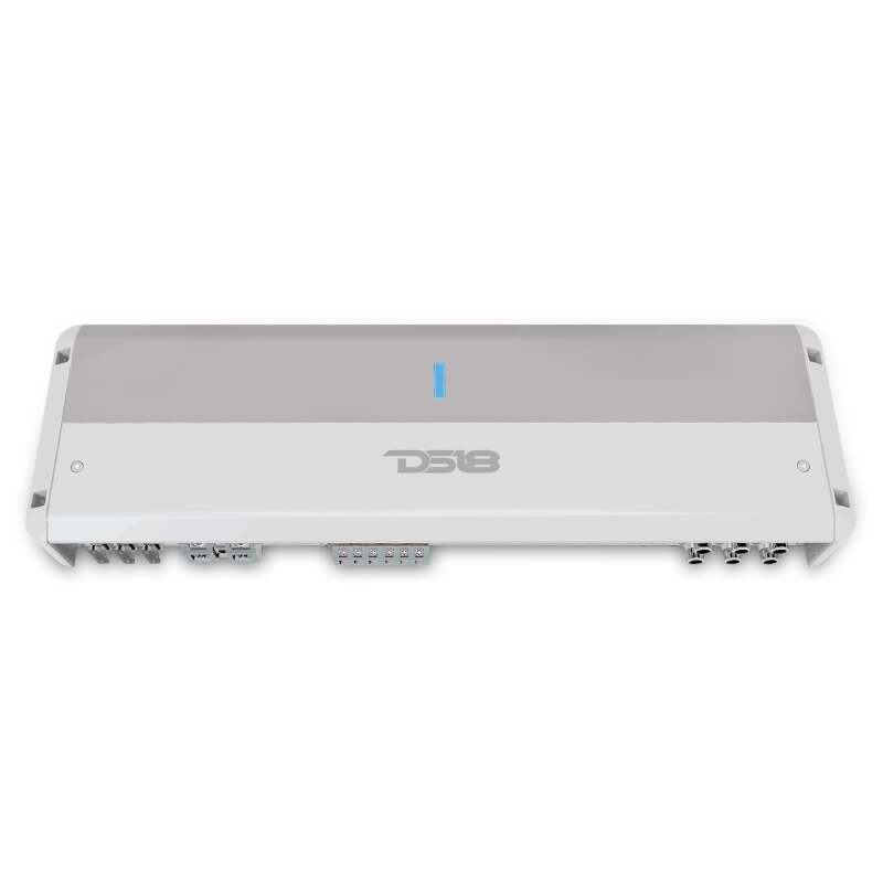 DS18 NXL-M6 6-Channel Class-D Marine Amplifier for Powersports Vehicles - Waterproof 6x230W RMS at 2 Ohm, 6x150W RMS at 4 Ohm