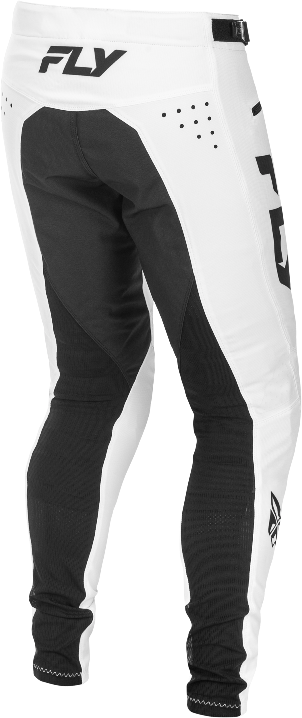 Fly Racing Rayce Bicycle Pants White/Black Size 34 for BMX and MTB Riders