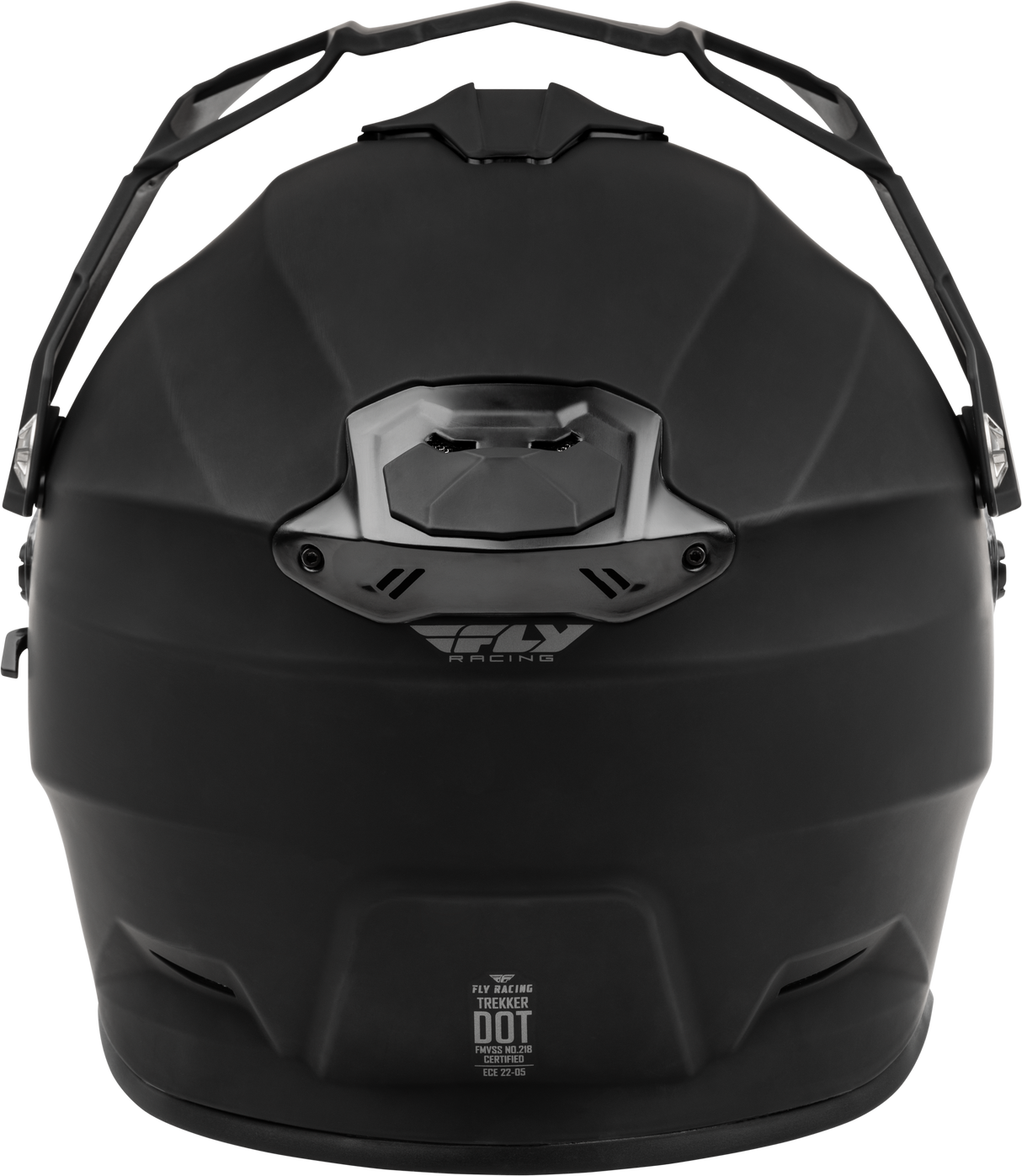 Fly Racing Trekker CW Solid Helmet with Electric Shield in Matte Black for XL Fitment