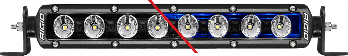 RIGID Radiance Plus SR-Series 10-Inch RGB LED Light Bar for Trucks and Off-Road Vehicles