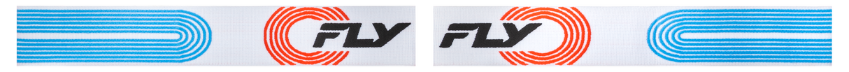 Fly Racing Zone Elite Goggle Grey/Red/Blue with Black Mirror Smoke Lens - ATV/Off-Road Helmet Compatibility