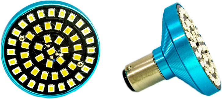 CYRON ACT1157AR Torch HD Turn Signal LED Inserts - 2 Inch 1157 Red for Car and Truck