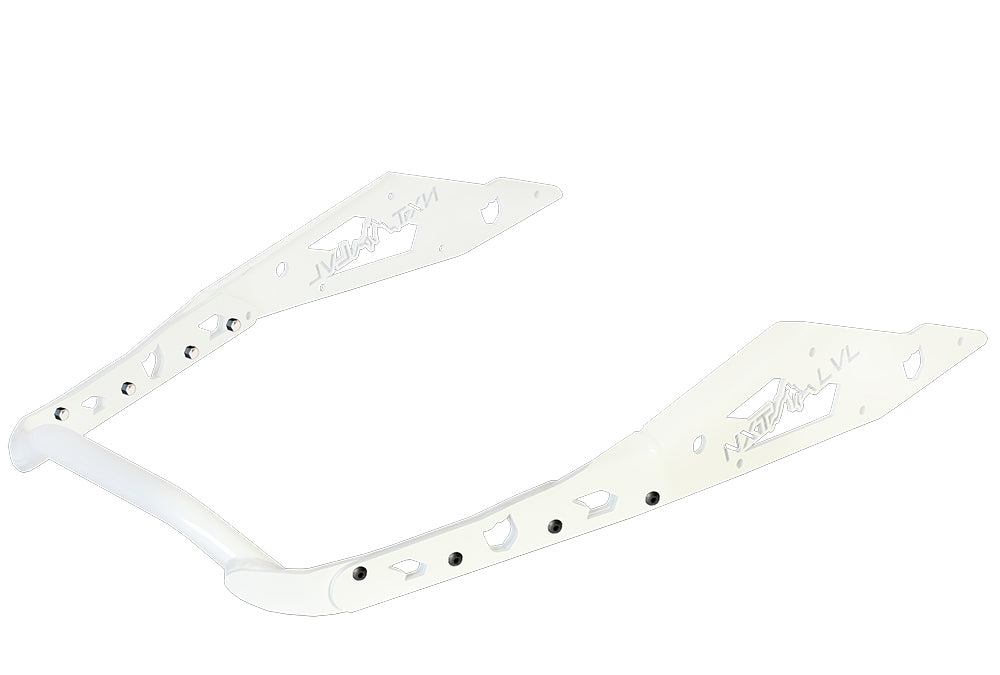 PRO ARMOR Nxt Lvl Rear Bumper for Polaris 650 & 850 RMK Khaos Matryx Slash 146" - White