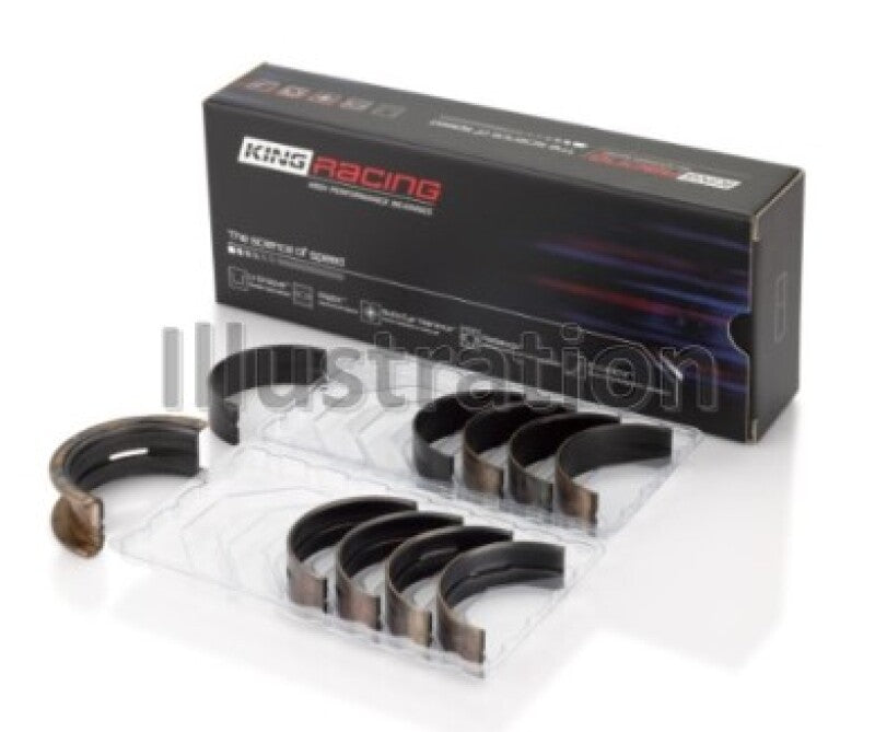 King Engine Bearings Chevy LS1 / LS6 / LS3 (Size 010X) Performance Main Bearing Set
