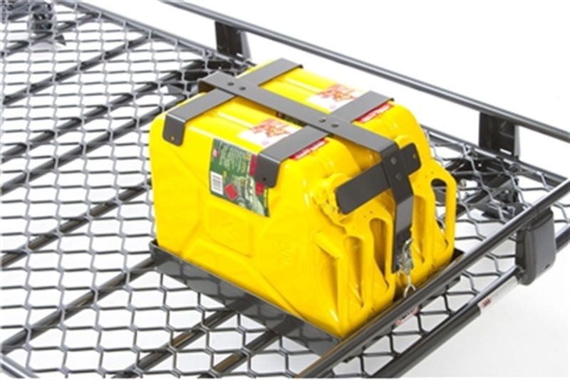 ARB Double Jerry Can Holder for Roof Racks - Fits Toyota Land Cruiser & 4Runner