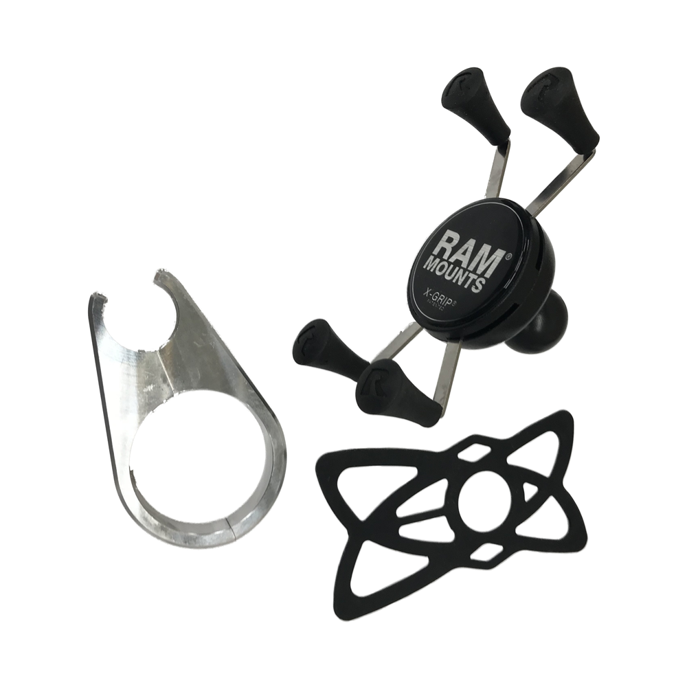Offroad Rugged X-Grip Phone / Tablet Mount for Roll Cage AJK Offroad .75" Small Tablet