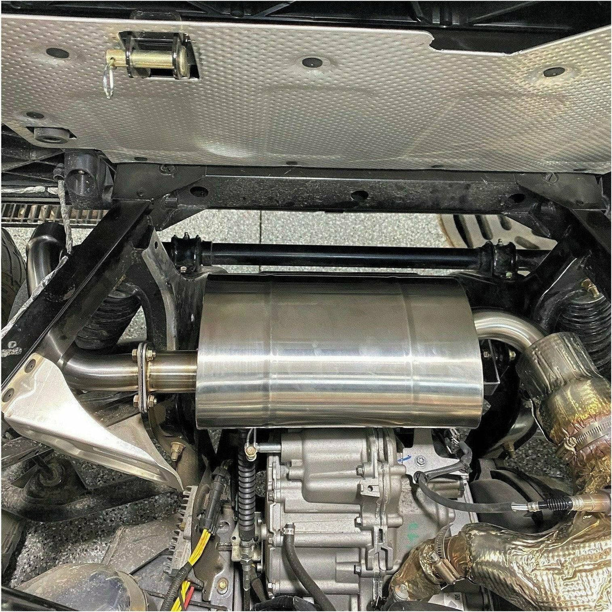 Evolution Powersports Can Am Defender (2020-2021) Magnum Slip-On Exhaust