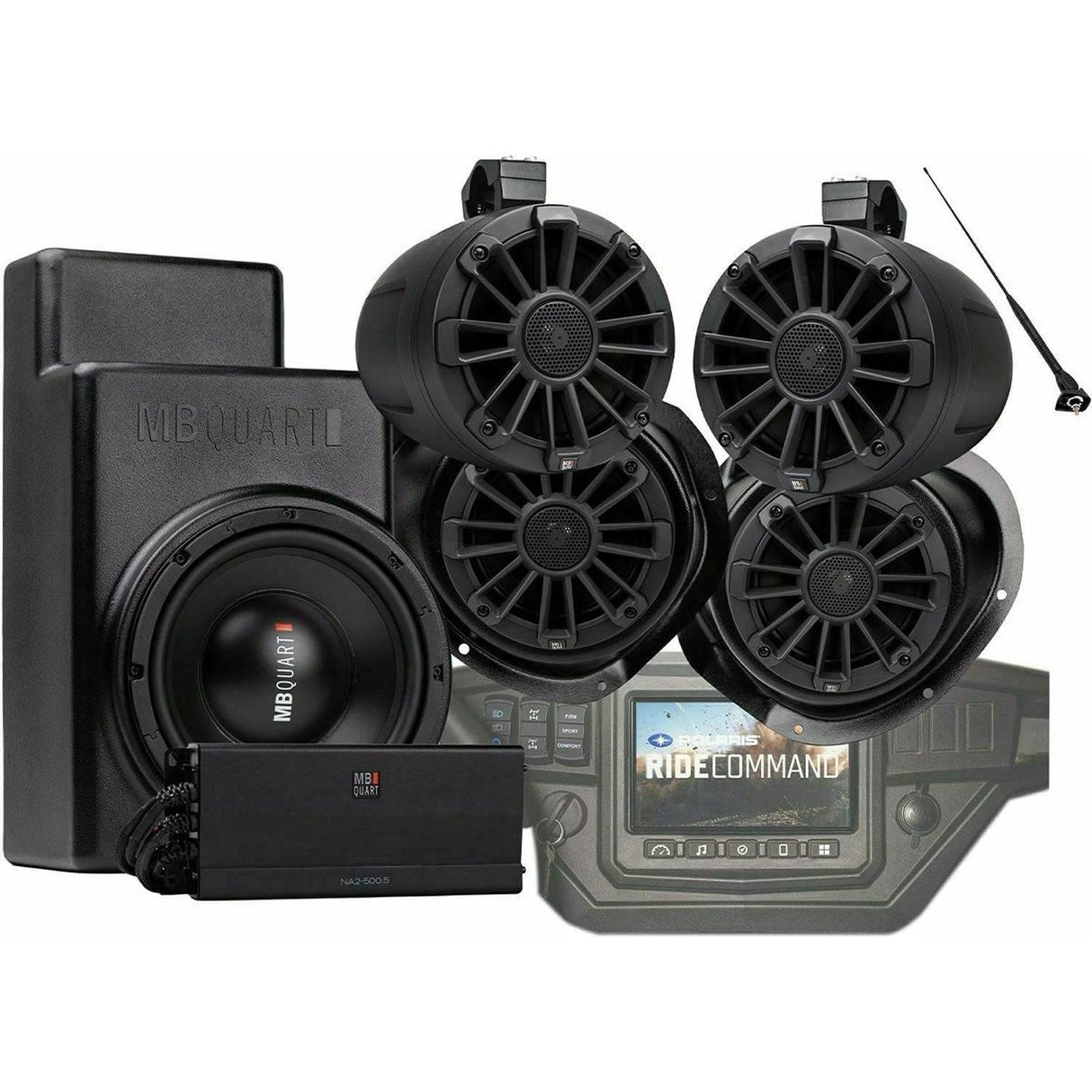 MB Quart Polaris General Stage 5 Ride Command Audio System
