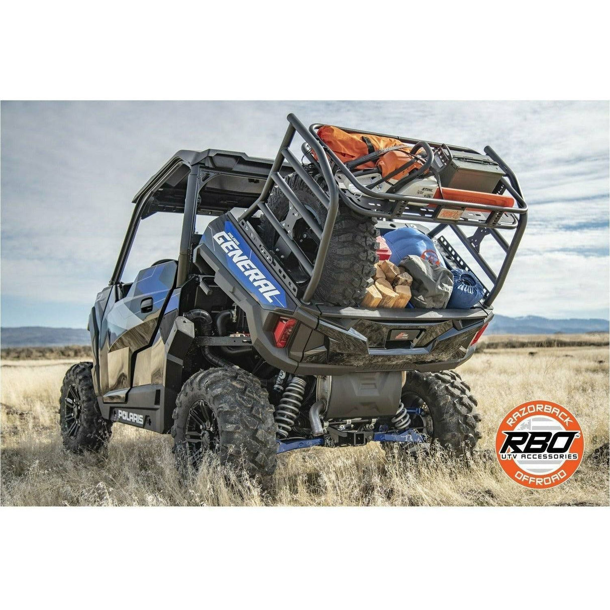 Razorback Offroad Polaris General Spare Tire Mount