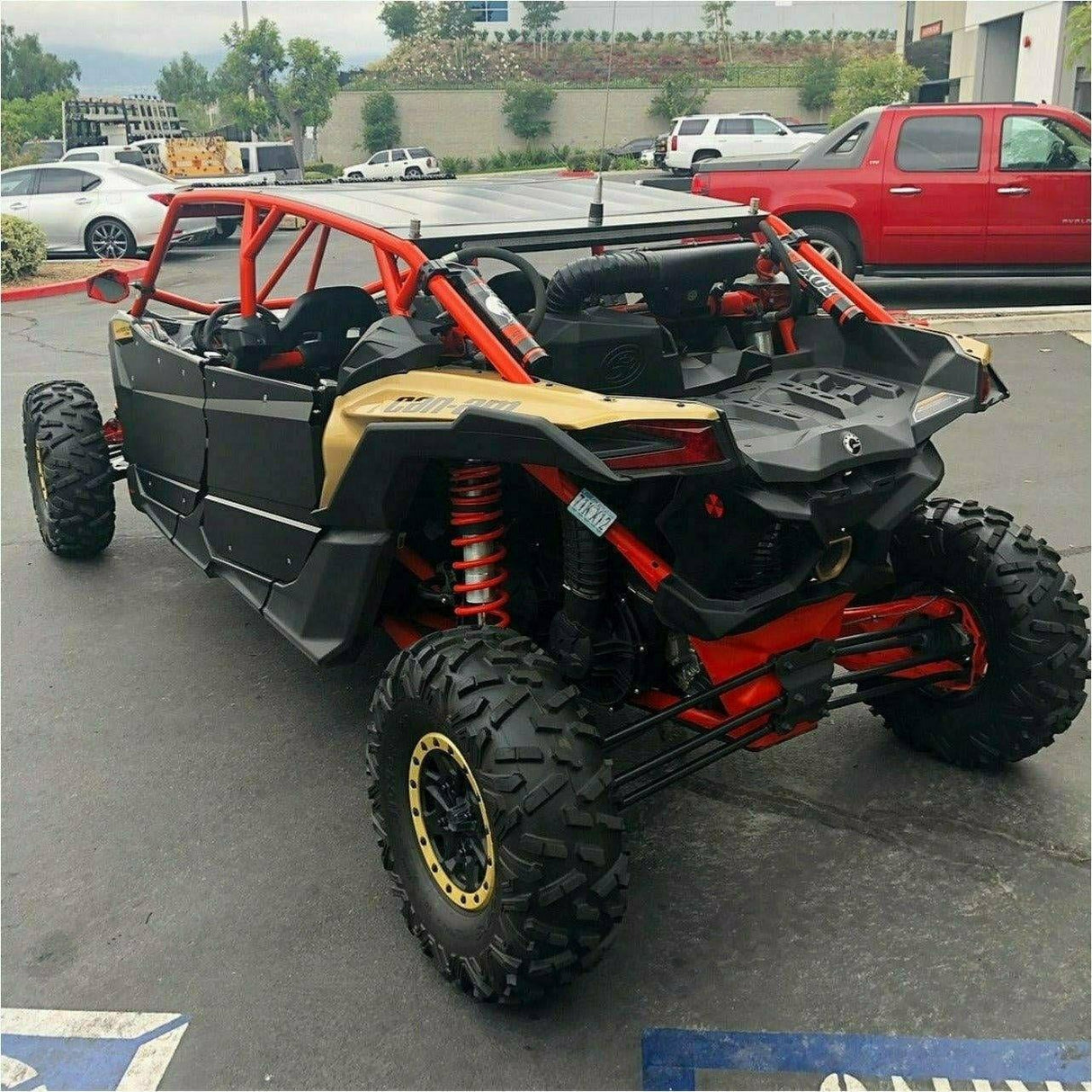 SDR Motorsports Can Am Maverick X3 MAX (2020+) Shorty Cage (RAW)