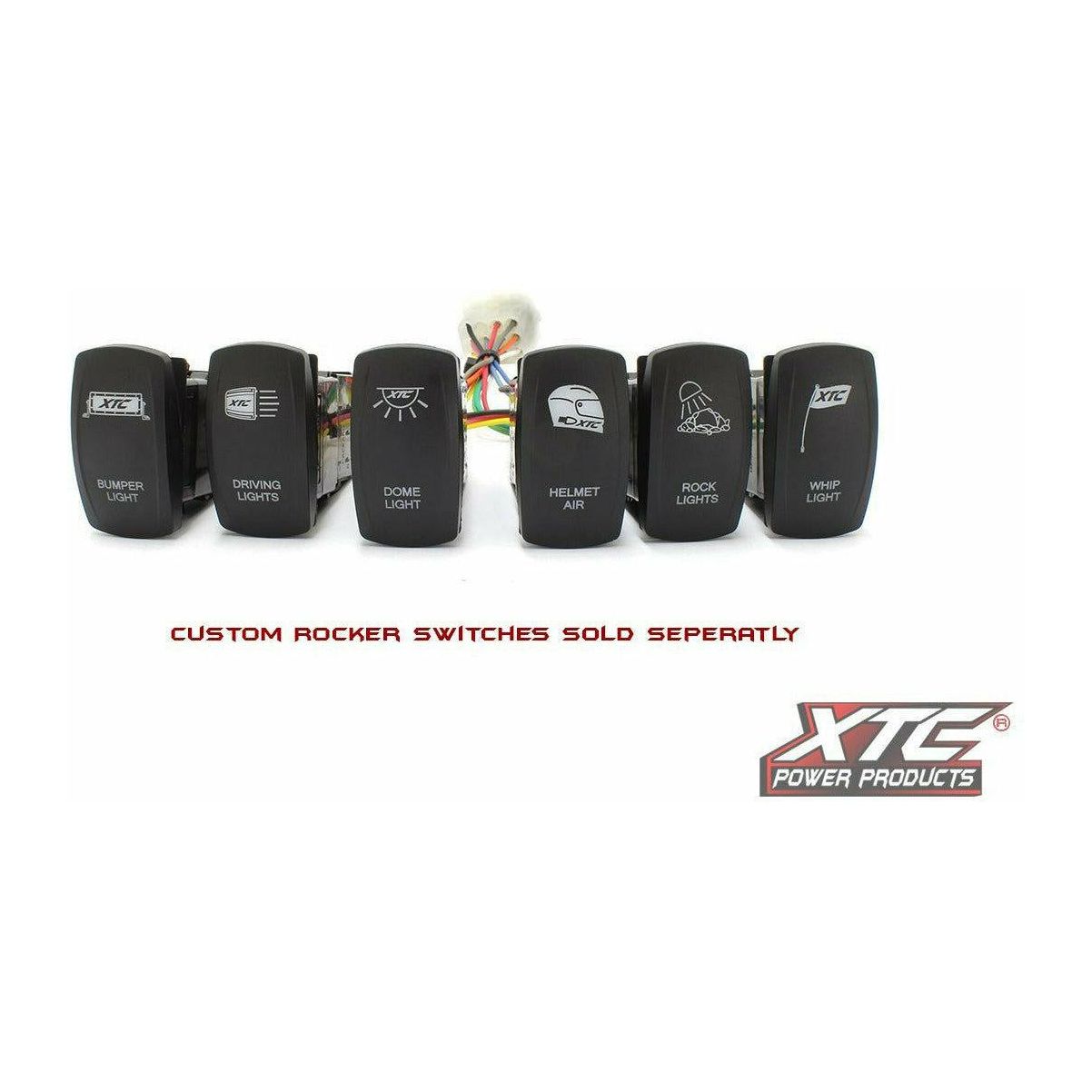 Polaris RZR 6 Switch Power Control System with Strobe Lights Switch | XTC Power Products