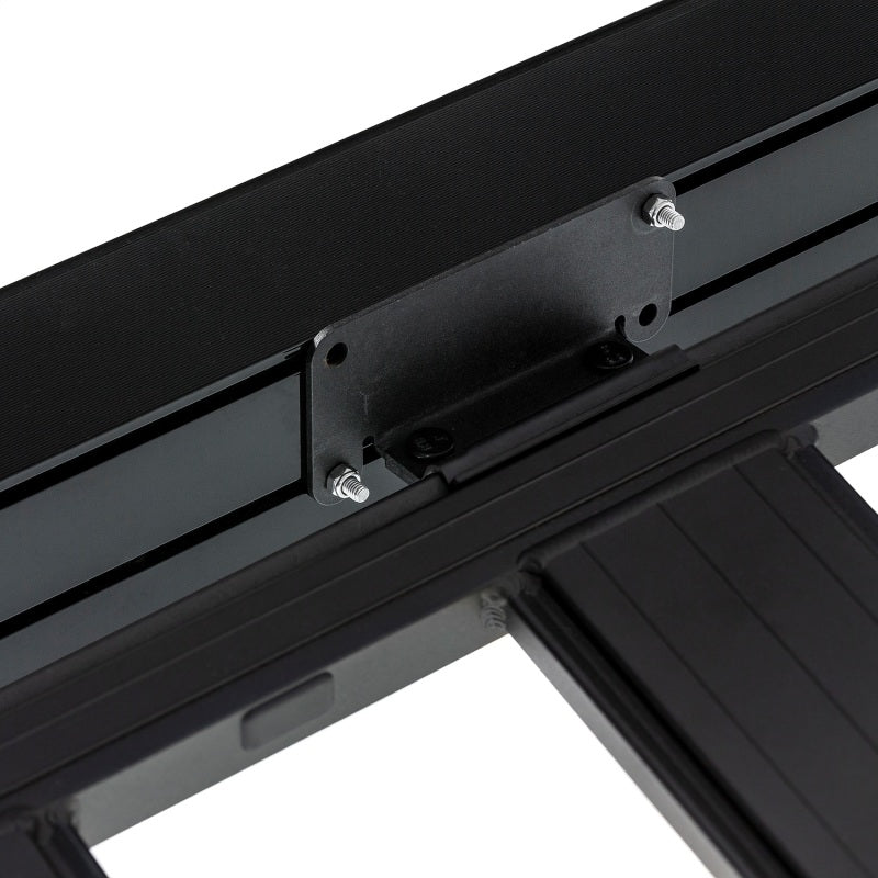 ARB Black Edition Aluminum Awning with LED Light Strip – 8.2 ft x 8.2 ft, Black Frame