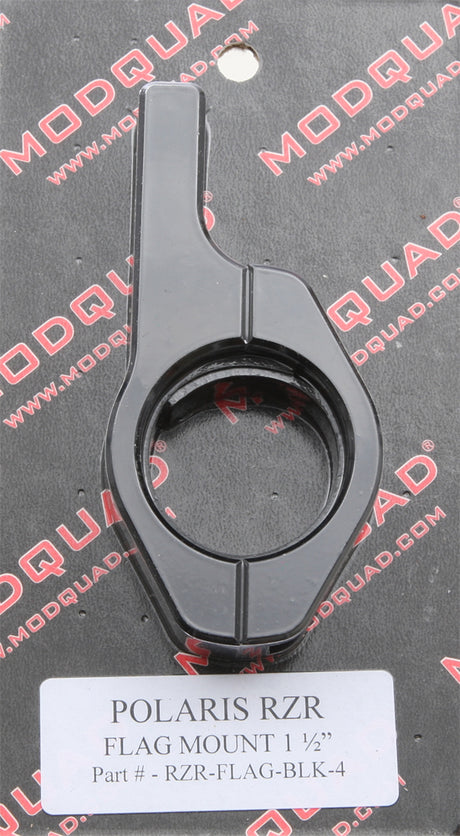 MODQUAD Flag Mount Horizontal Black 1.5 inch for Jeep Wrangler, Toyota Tacoma, Ford F-150