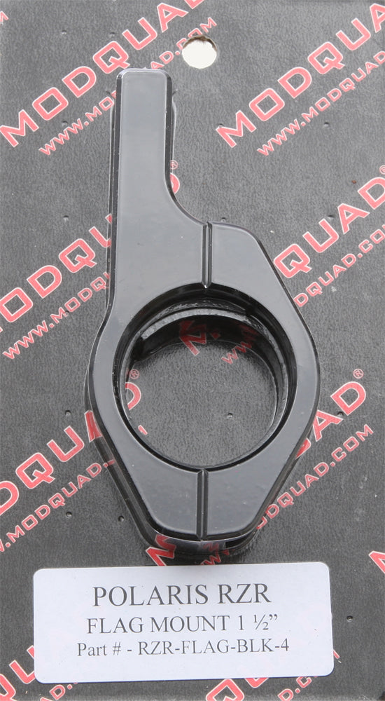MODQUAD Flag Mount Horizontal Black 1.5 inch for Jeep Wrangler, Toyota Tacoma, Ford F-150