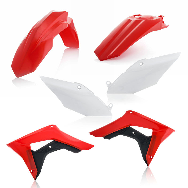 Acerbis Original Plastic Kit for Honda CRF250R, CRF450R, and CRF450R-S (2017-2022)