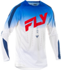 Fly Racing Evolution DST Jersey Large - Red, White & Blue for Mountain Biking and Cycling