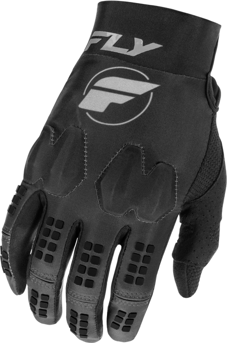 Fly Racing Youth Evolution DST Gloves Black/Grey - Youth Motorcycle Gloves for Enhanced Mobility and Protection