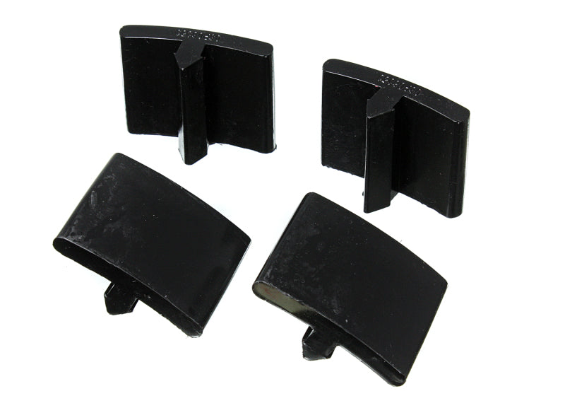 Energy Suspension Hyper-Flex Rear Bump Stop Set for 2005-2007 Ford F-250 and F-350 Super Duty with 2WD/4WD - Black Part #4.9105G